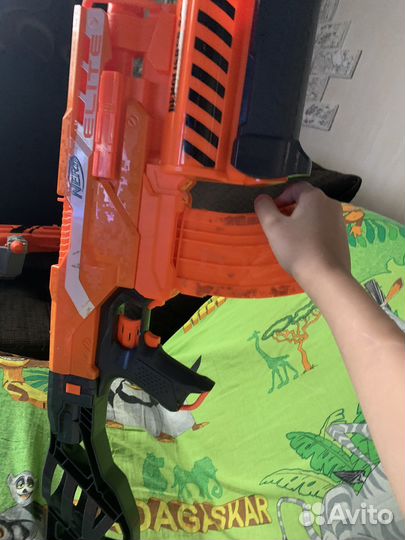 Бластер nerf demolisher 2 in 1