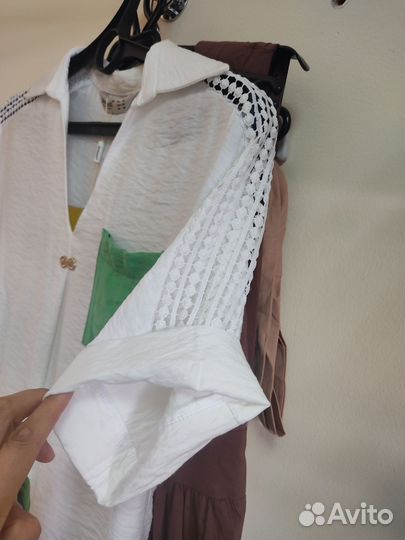 Костюм летний с кюлотами брюками,Турция