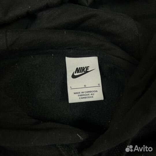 Худи Nike Оригинал Базовый Черный (Jordan Acg)