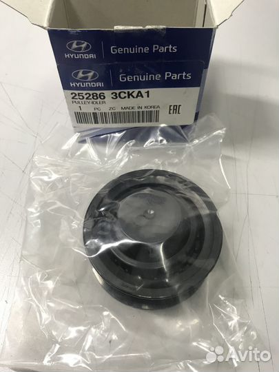 Ролик приводного ремня Hyundai Genesis.Оригинал
