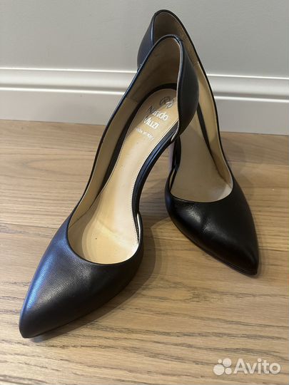 Туфли на шпильках женские черные Nando Muzi