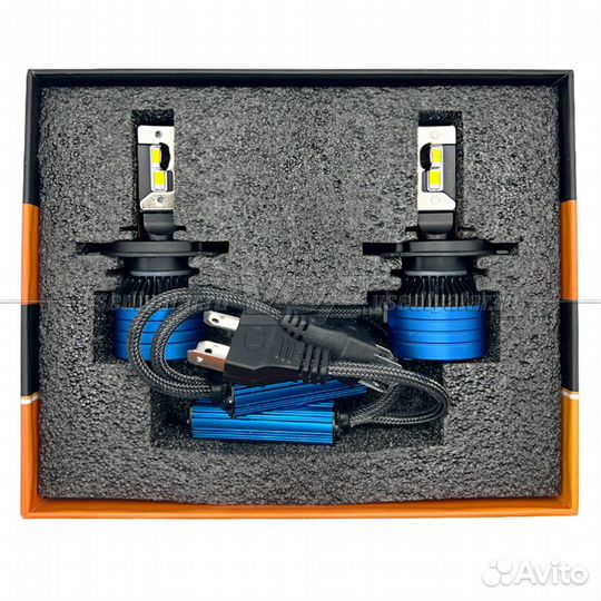 Светодиодные лампы Aozoom LC 65W цокольh4 6500K