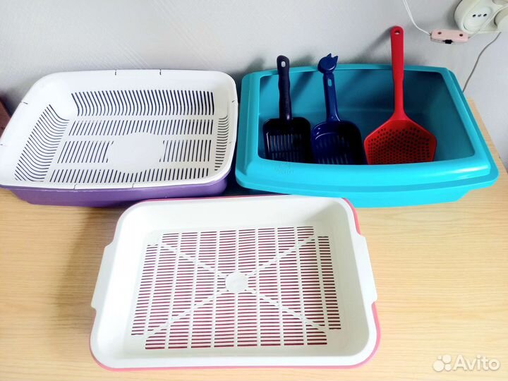 Лотки для кошек и совки