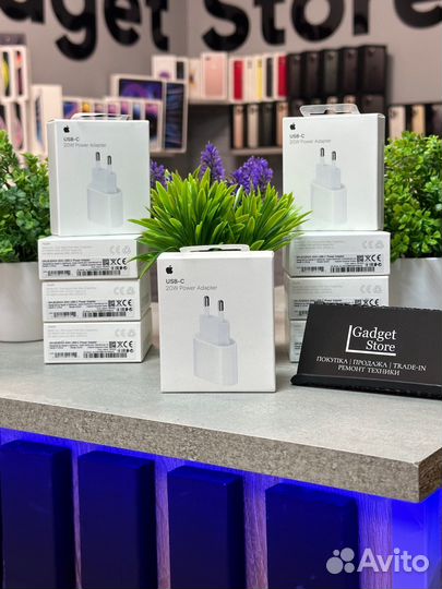 Сзу Apple UCB-C Power Adapter 20W Оригинал