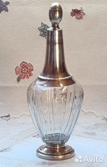 Старинный графин декантер Вaccarat мазагран