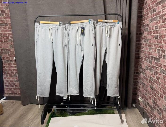 Штаны Polo Ralph Lauren серые (Арт.51802)