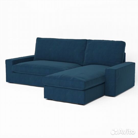 Чехол для дивана-кровати Виласунд с козеткой икеа