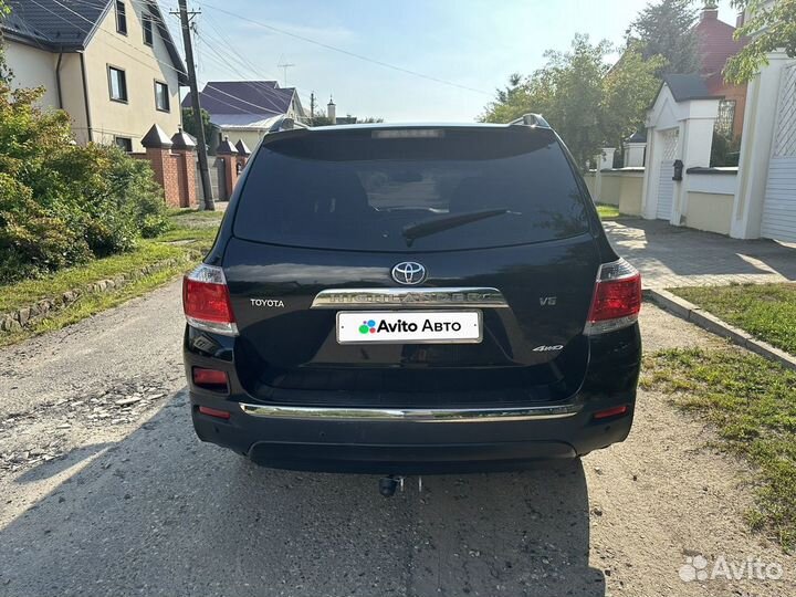 Toyota Highlander 3.5 AT, 2012, 218 100 км