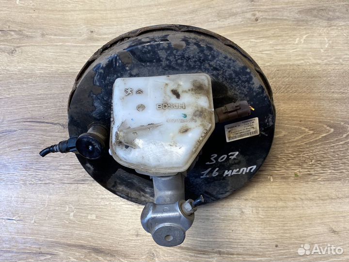 Peugeot 307 вакуумный усилитель тормозов пежо 307