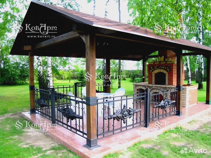 Кованые навесы