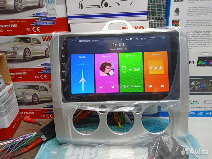 Магнитола Андроид 7-9-10 дюймов