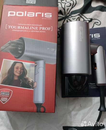 Фен Polaris 2000 Вт серебристый, бежевый