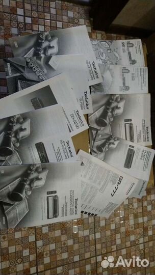 Орегинальные мануалы Technics и Pioneer. номер 2