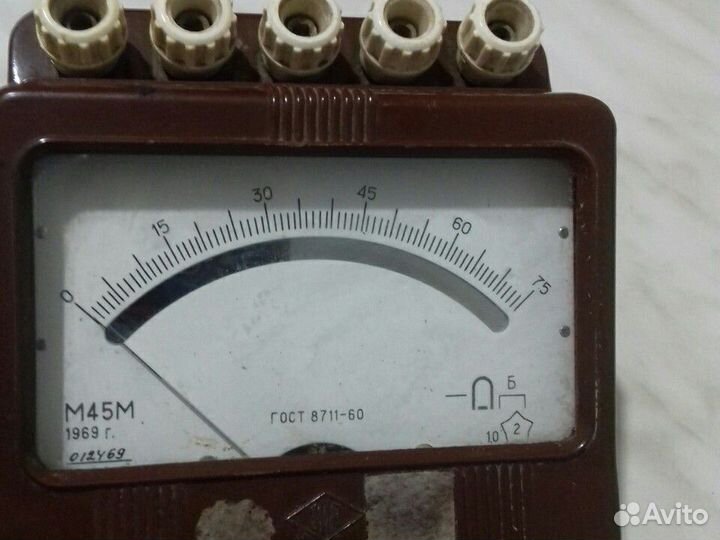 Миллиамперметр м45м