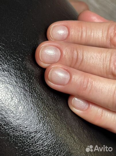 Педикюр с покрытием лаком