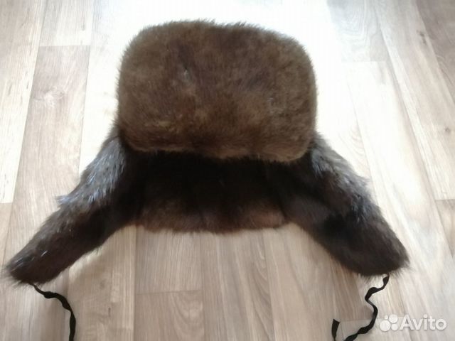 Мужские шапки зимние кролик натуральные