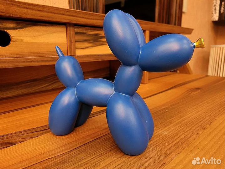 242559 Статуэтка Balloon dog (матовый синий)