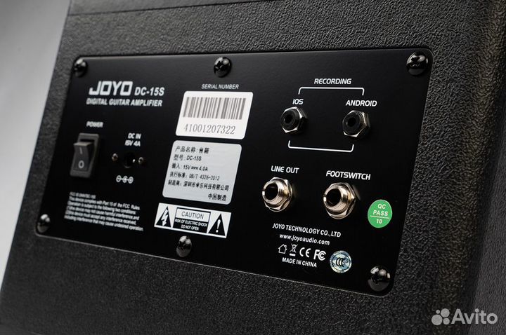 Joyo DC-15S комбоусилитель для электрогитары