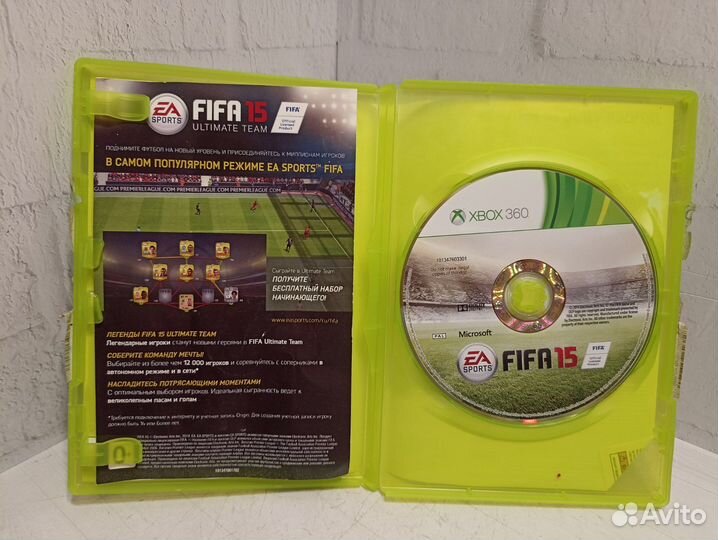 Видеоигра xbox 360 Fifa 15