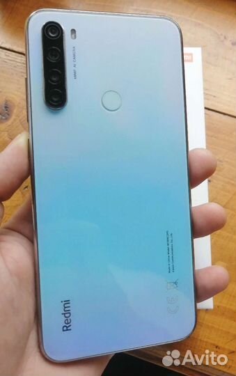 Xiaomi redmi note 8 t 128/4. Moonlignt White