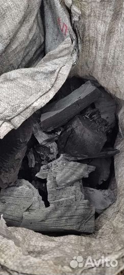 Уголь древесный в мешках