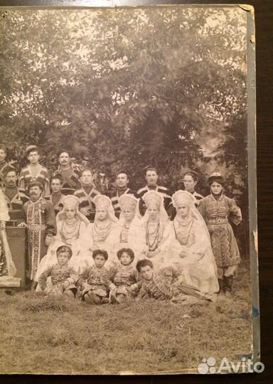 Хор Старинная фотография