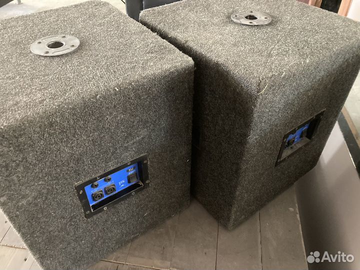 Колонки Proel 18 + усилитель ParkAudio