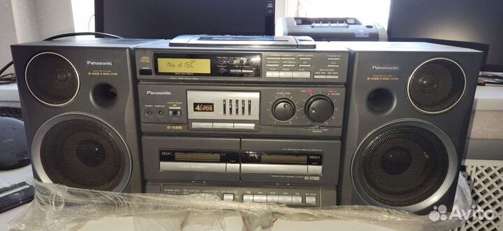 Легендарный раритет panasonic RX-DT 680