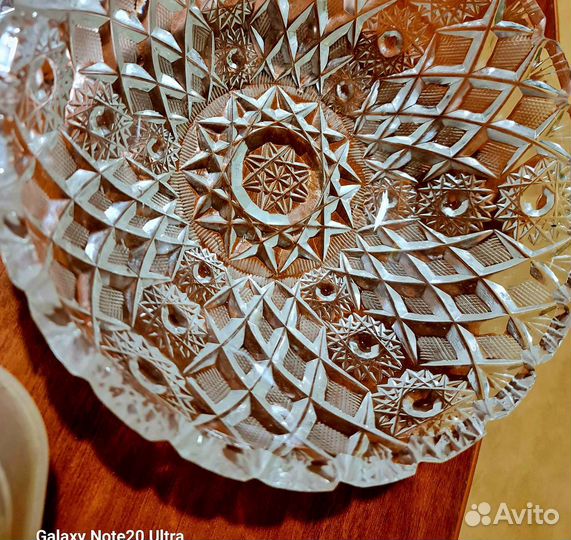 Хрустальная ваза 