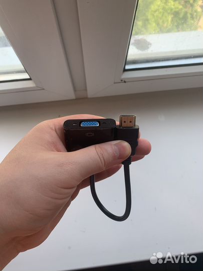 Переходник hdmi vga с звуком