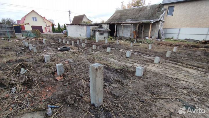 Фундамент жб сваи / Лучшее качество в городе