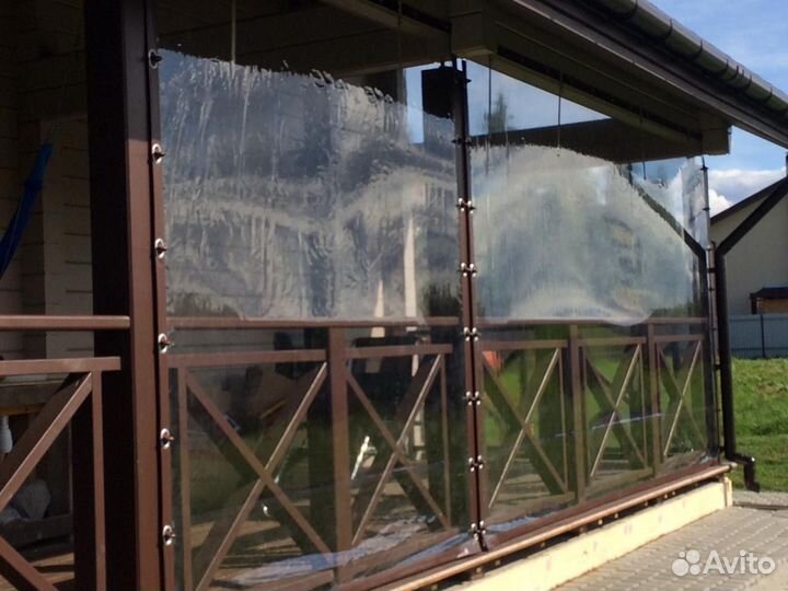 Мягкие окна для беседок террас и веранд