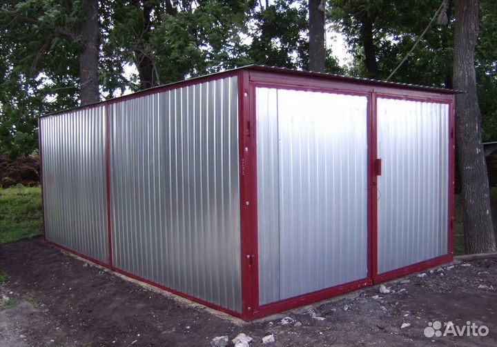 Гараж металлический