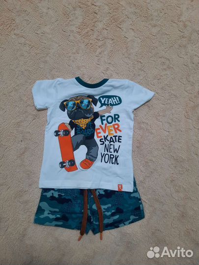 Шорты и футболка для мальчика