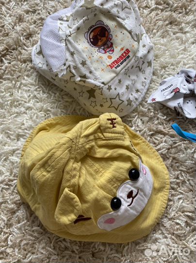 Кепка панама бандана детская летняя