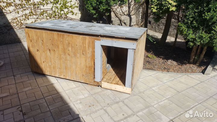 Будка для собаки утепленная