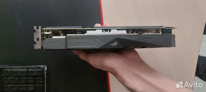 Видеокарта asus GeForce GTX 1050 Ti strix 4gb