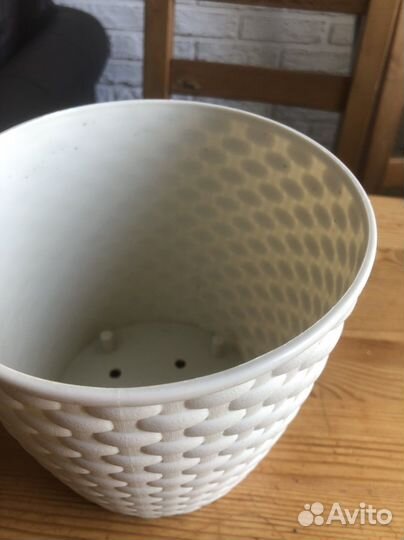 Горшки цветочные 3шт