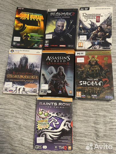 Компьютерные игры диски