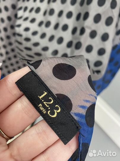 Шелковый платок-шарф от 1.2.3. Paris