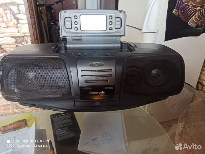 Магнитофон panasonic rx-dt07