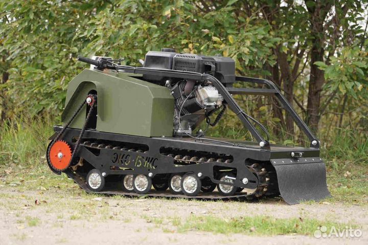 Мотобуксировщик Бурлак Эко Букс 15 л.с