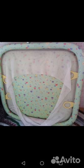 Манеж детский складной примерно1мх1м