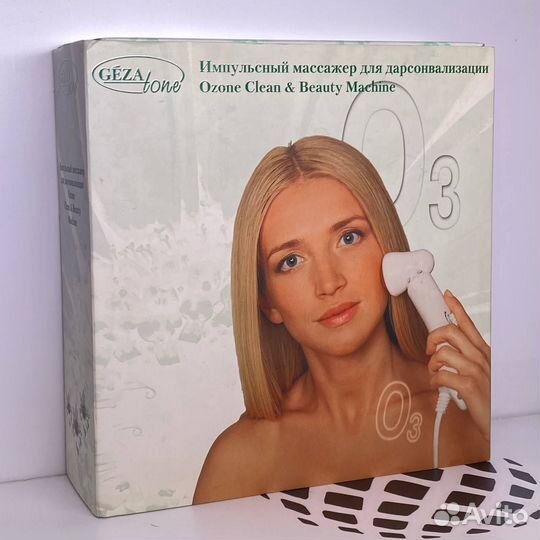 Импульсный массажер для лица Дарсонваль Gezatone