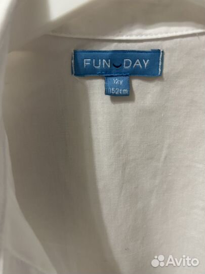 Блузка белая школьная