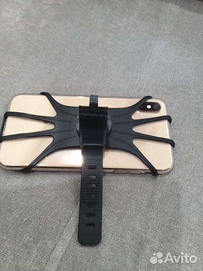 Держатель для телефона на велосипед коляску мопед