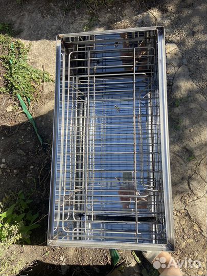 Коптильня из нержавейки 2 мм новая