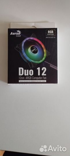 Вентилятор Aerocool Fan Duo 12