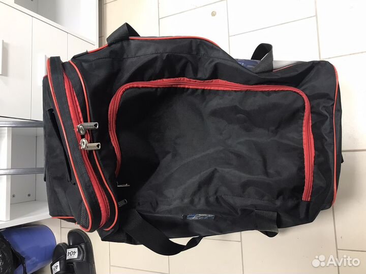 Хоккейный баул на колесах детский