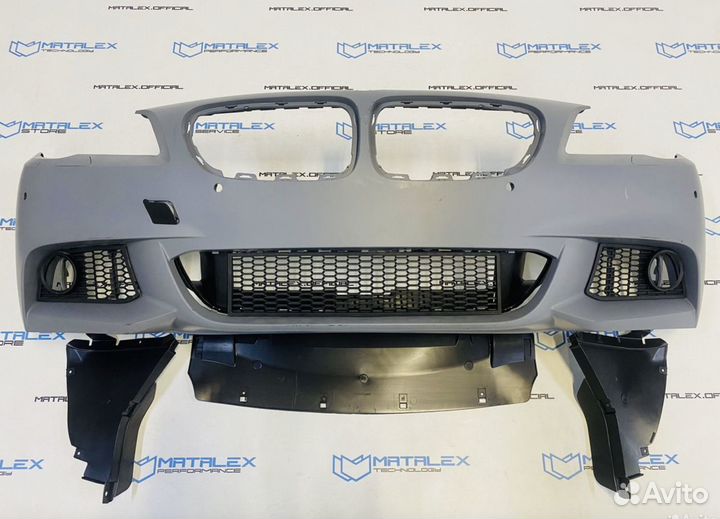 Передний бампер BMW F10 до рестайлинг, М пакет